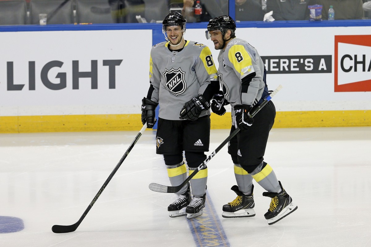Sidney Crosby and Alex Ovechkin.