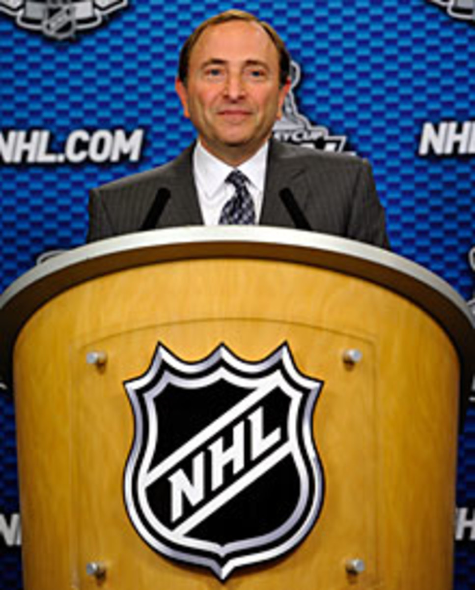 NHL commissioner Gary Bettman and the board of governors will meet to discuss realignment.