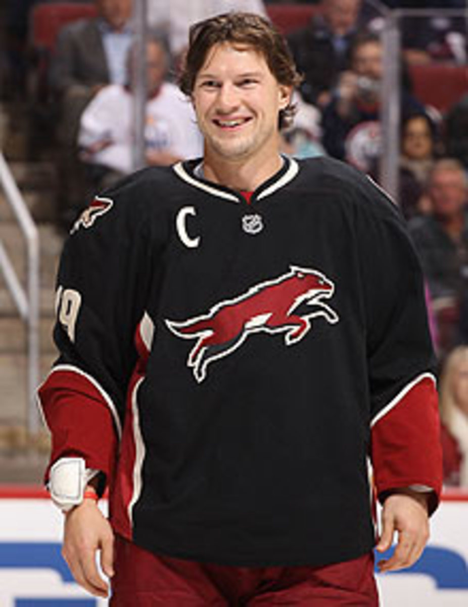 Coyotes captain Shane Doan compared the team's plight in Phoenix to a scene in a Monty Python movie.
