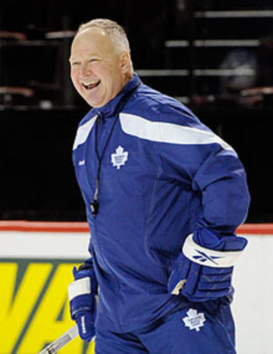 Toronto coach Randy Carlyle ran a couple of training camp-style practices, but it'll take a lot more than that to salvage the Leafs' season.