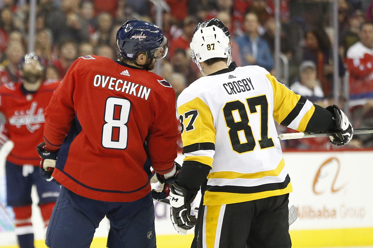Alex Ovechkin and Sidney Crosby