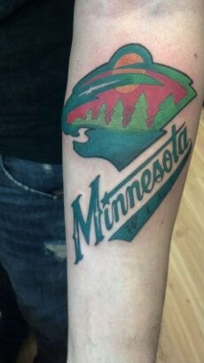 Minnesota Wild Tattoos.