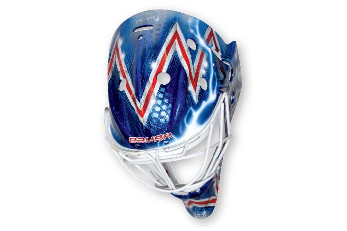 22. Henrik Lundqvist, Rangers (artist: Dave Gunnarsson) Nothing wrong with Hank’s design, really. But, compared to some of the more creative lids he’s busted out for outdoor games, the simple Lady Liberty look feels a bit too easy for a New York goalie.