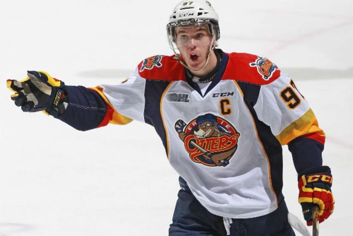 connor mcdavid erie otters jersey