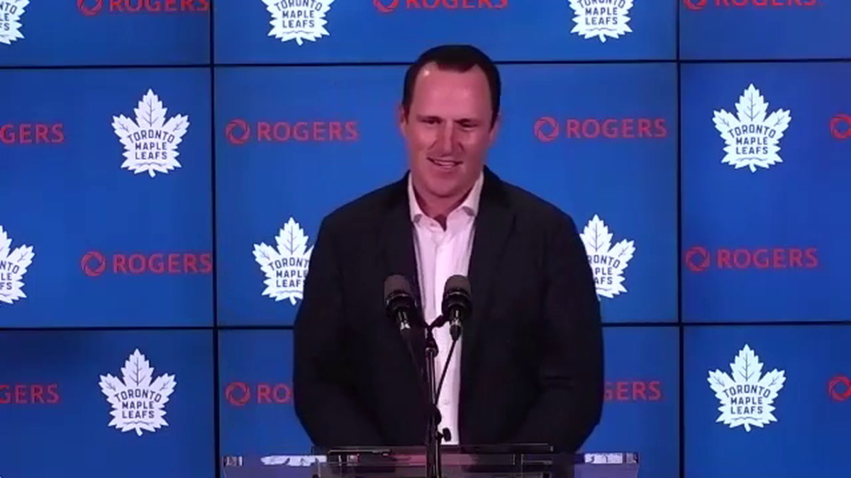 Gotta See It: Phaneuf gets teary eyed during Maple Leafs tribute 