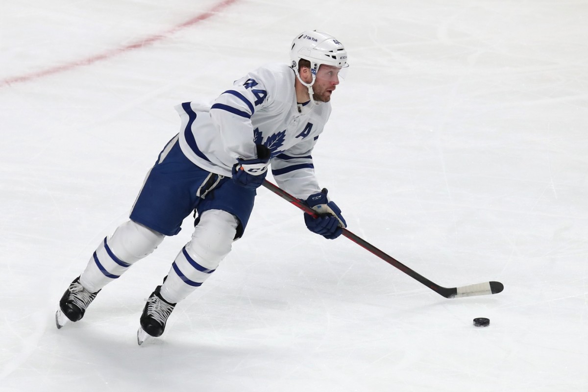 Morgan Rielly. Photo by Jean-Yves Ahern-USA TODAY Sports.