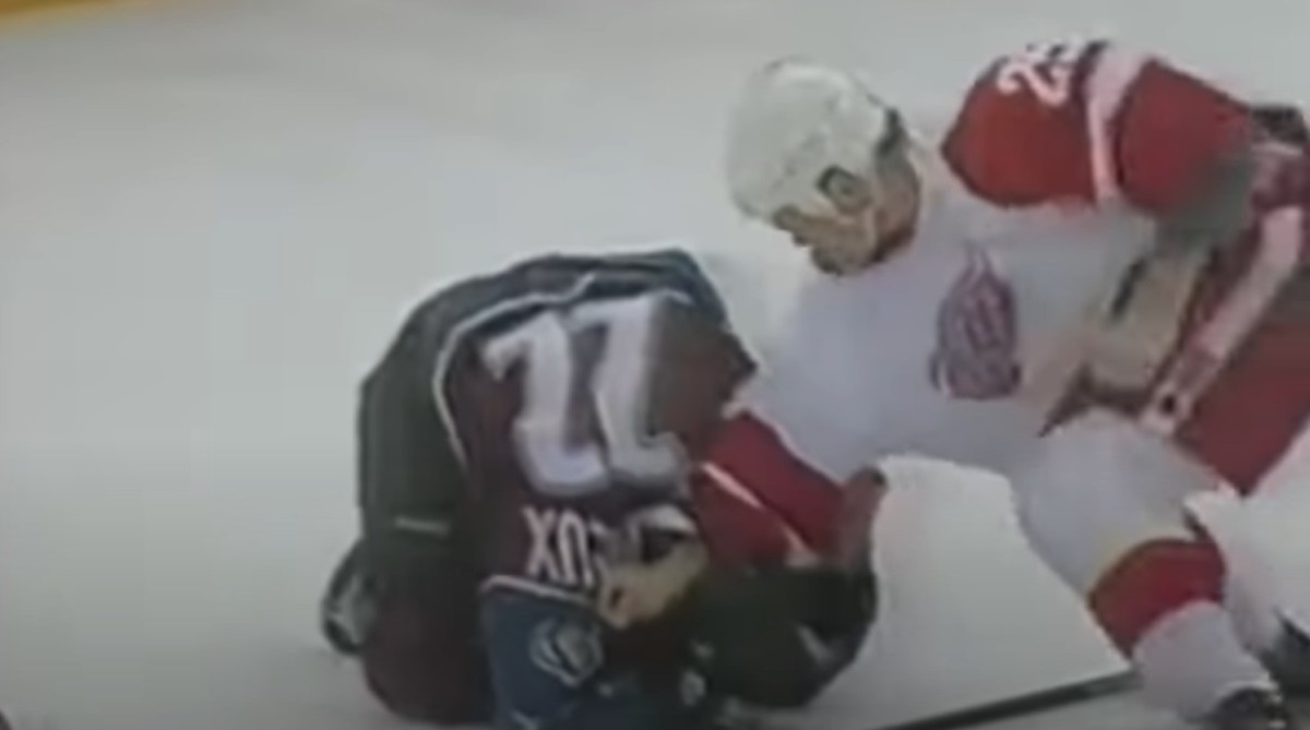 Eye for an Eye: Revisiting the 1997 Red Wings, Avalanche Brawl - The Hockey  News