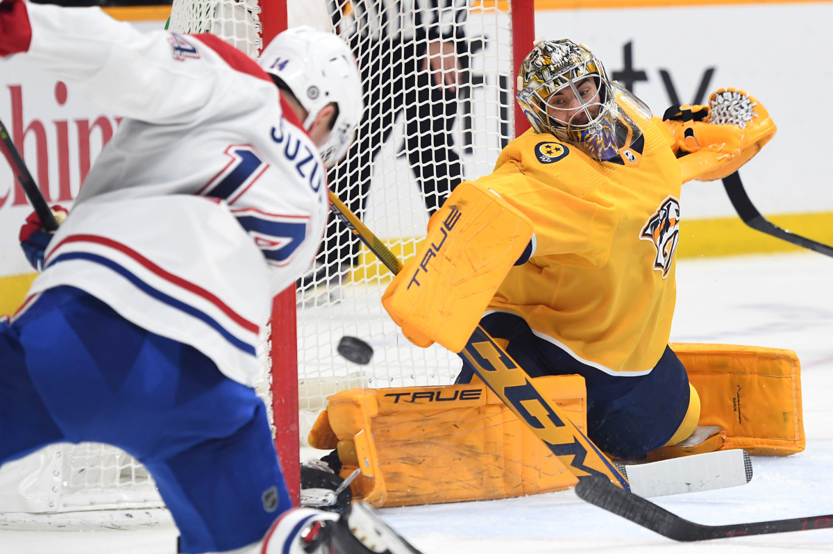 Will Filip Forsberg Continue His Scoring Streak Against the Montreal Canadiens Tonight?
