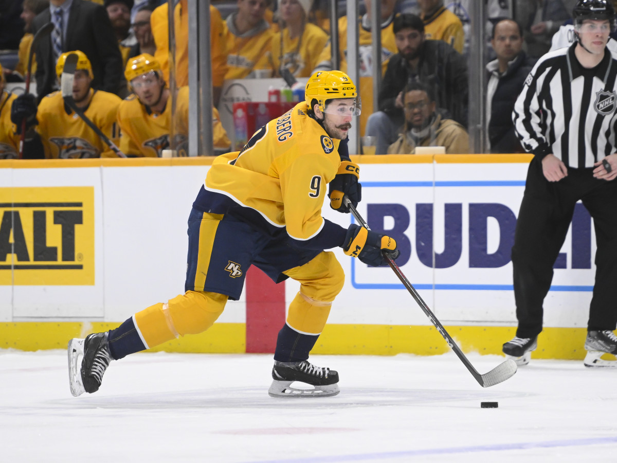 Filip Forsberg Still Out, Phil Tomasino Still In Says GM David Poile ...