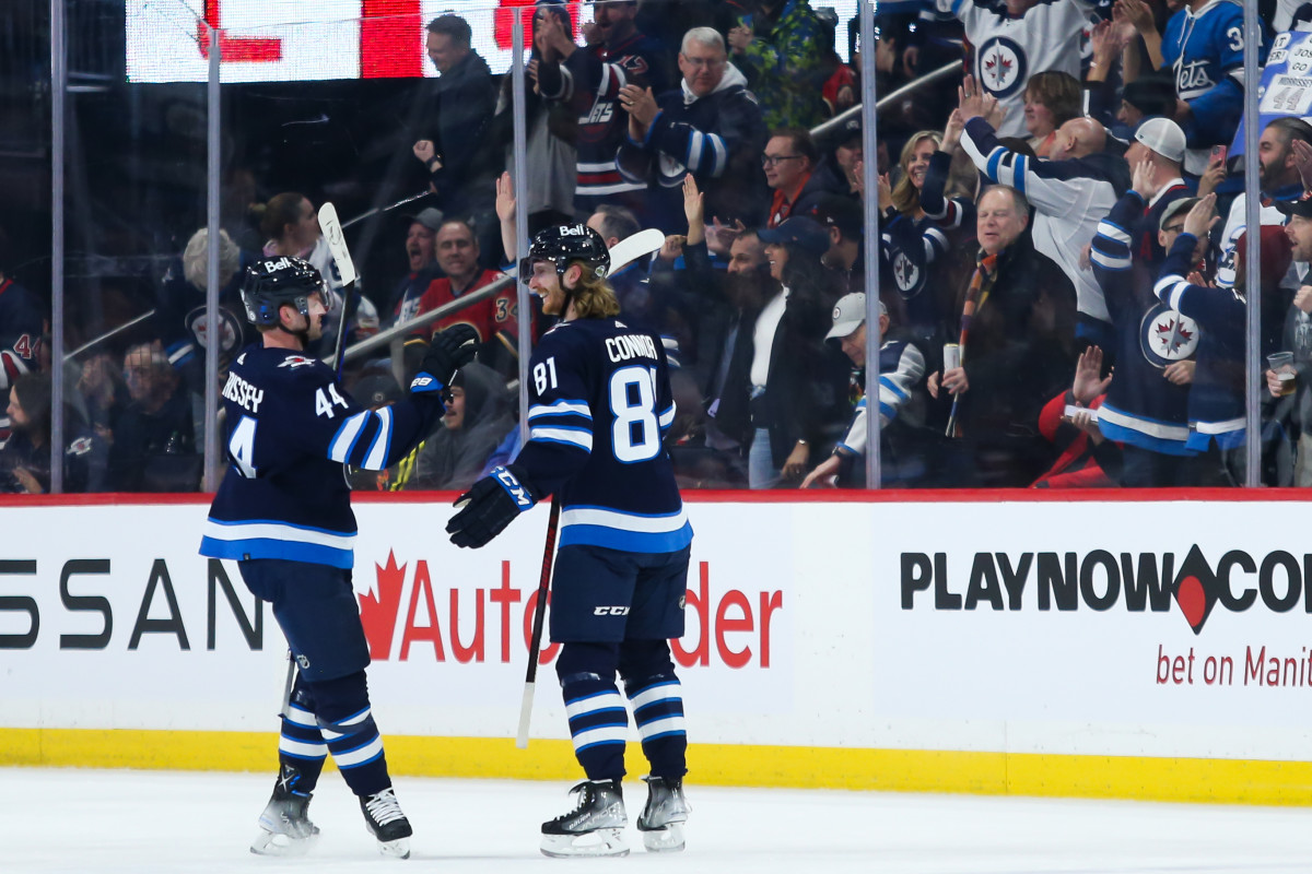 Winnipeg Jets no match for high-flying Kings as Flames gain ground