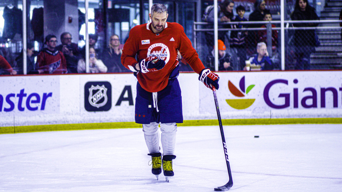 Ovechkin Takes Part In Capitals Morning Skate, Latest On Injury ...