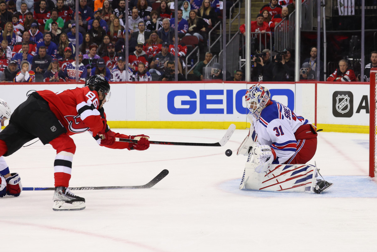 A Disappointing Game 1 Loss by New Jersey Devils to New York Rangers, 1-5 -  All About The Jersey