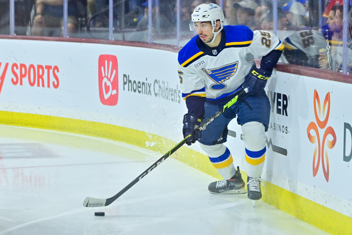 Kyrou showing how valuable he can be for St. Louis Blues