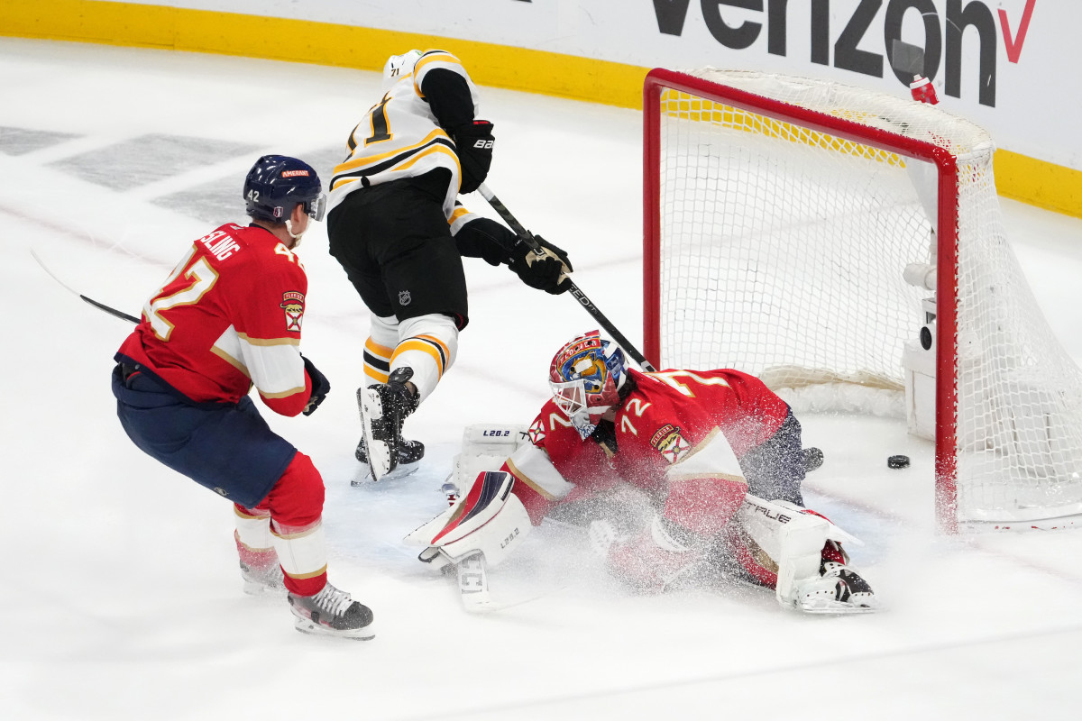 New Goalie for Boston Bruins v. Florida Panthers in Game 4?