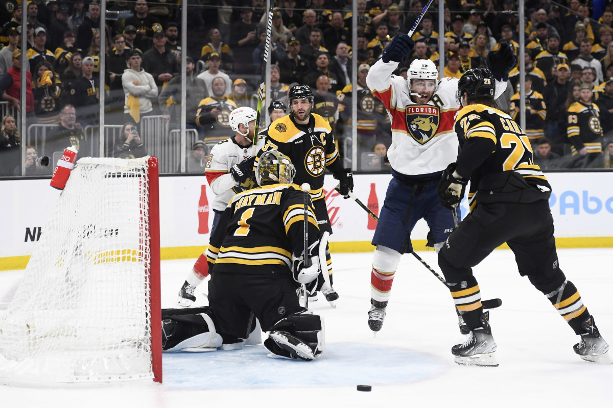 Panthers win Game 7 in overtime, pull off massive upset over league-best Bruins