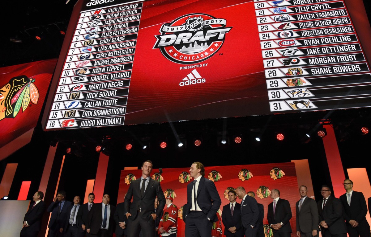 Here's How The NHL Draft Lottery Works The Mechanics The Chicago
