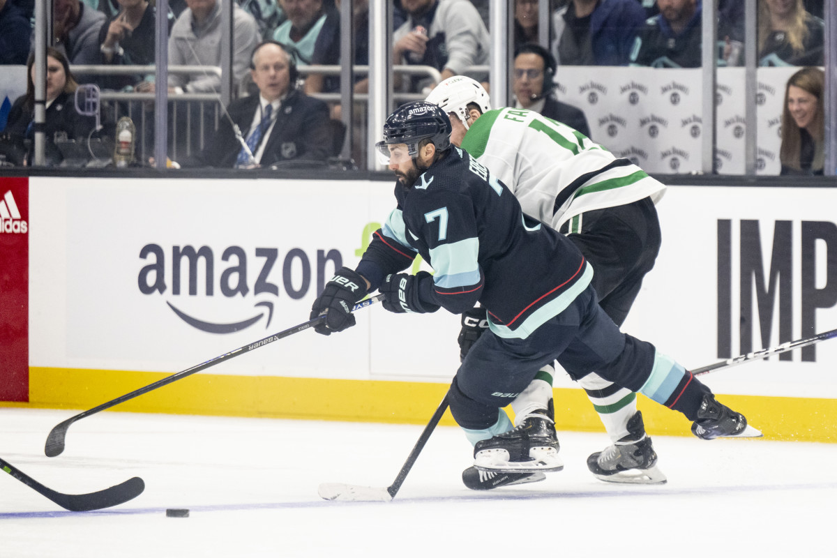 Why the Kraken's Jordan Eberle is among the NHL's better backhand  goal-scorers