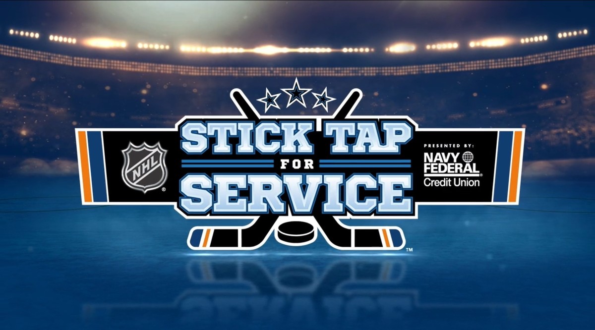 Navy Federal Stick Tap for Service, hockey