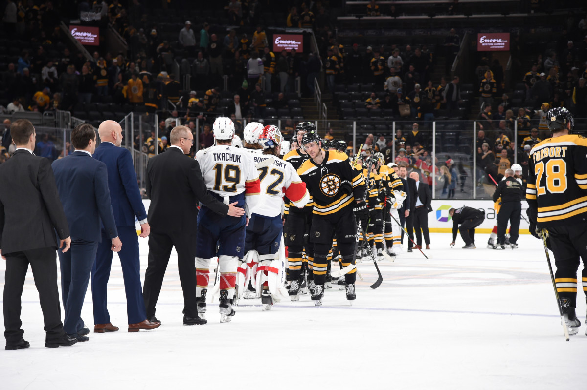 Sportsnet - Patrice Bergeron with his family.