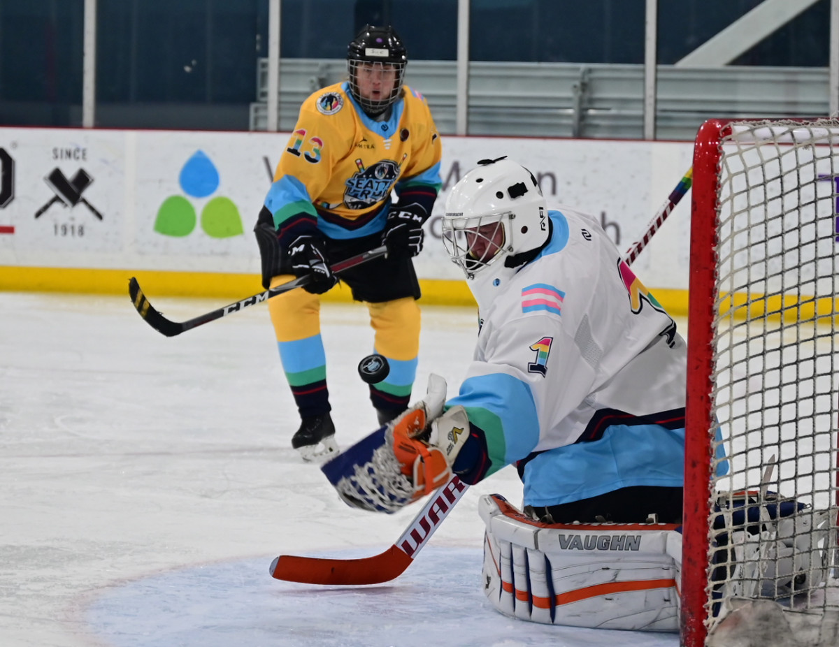 Pride On Display At Kraken Community Iceplex The Hockey News Seattle