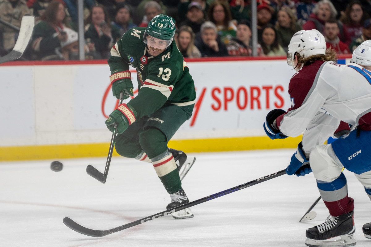 Sam Steel quietly giving Wild what they need at No. 1 center - The Rink  Live