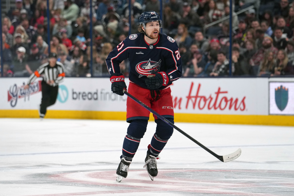 Blue Jackets sign F Josh Dunne to a 1 year extension - The Hockey News ...