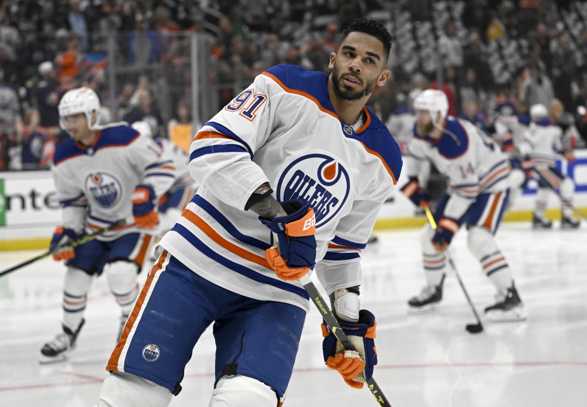 Why Evander Kane's Oilers playoff success might be good for Sharks