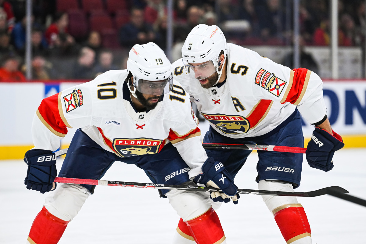 Florida Panthers optimistic Aaron Ekblad 'OK' after injury Friday