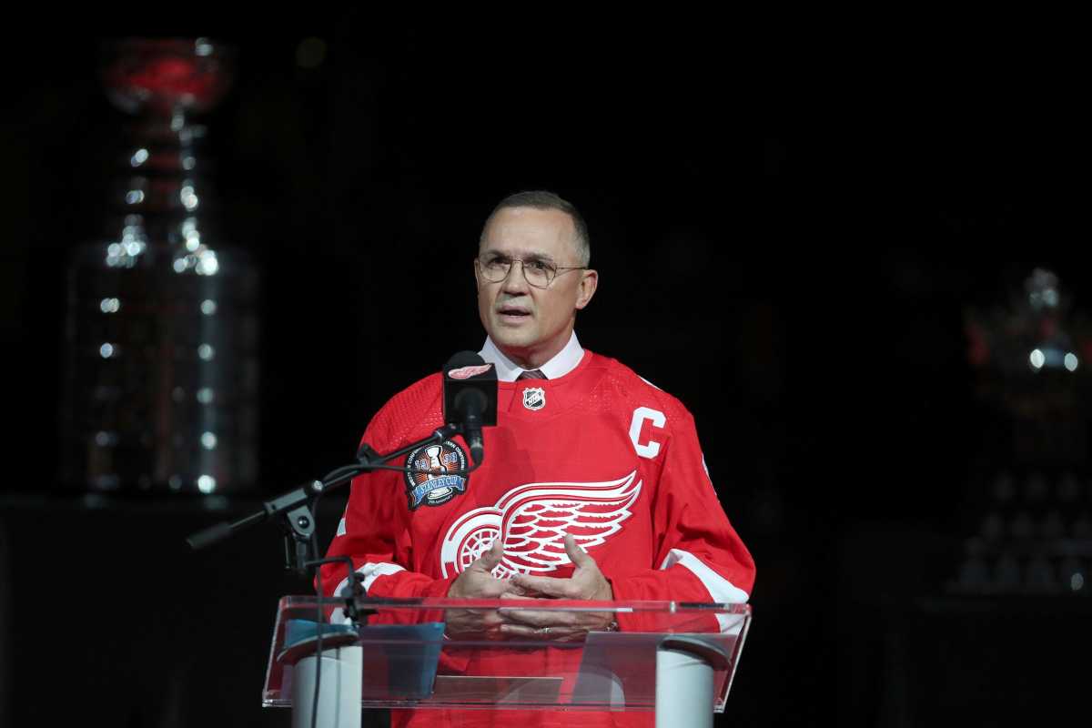 Red Wings' Steve Yzerman addresses trades, top prospects, coaching
