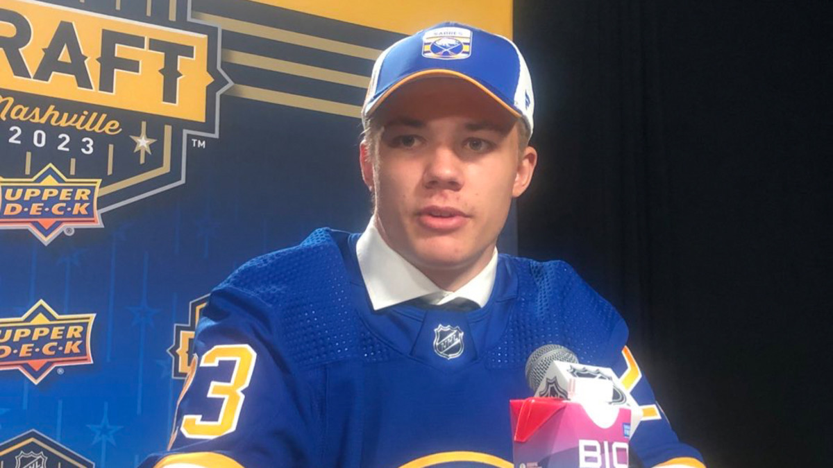 2023 NHL Draft Day 2 Sabres get their man in Wahlberg, stock up on