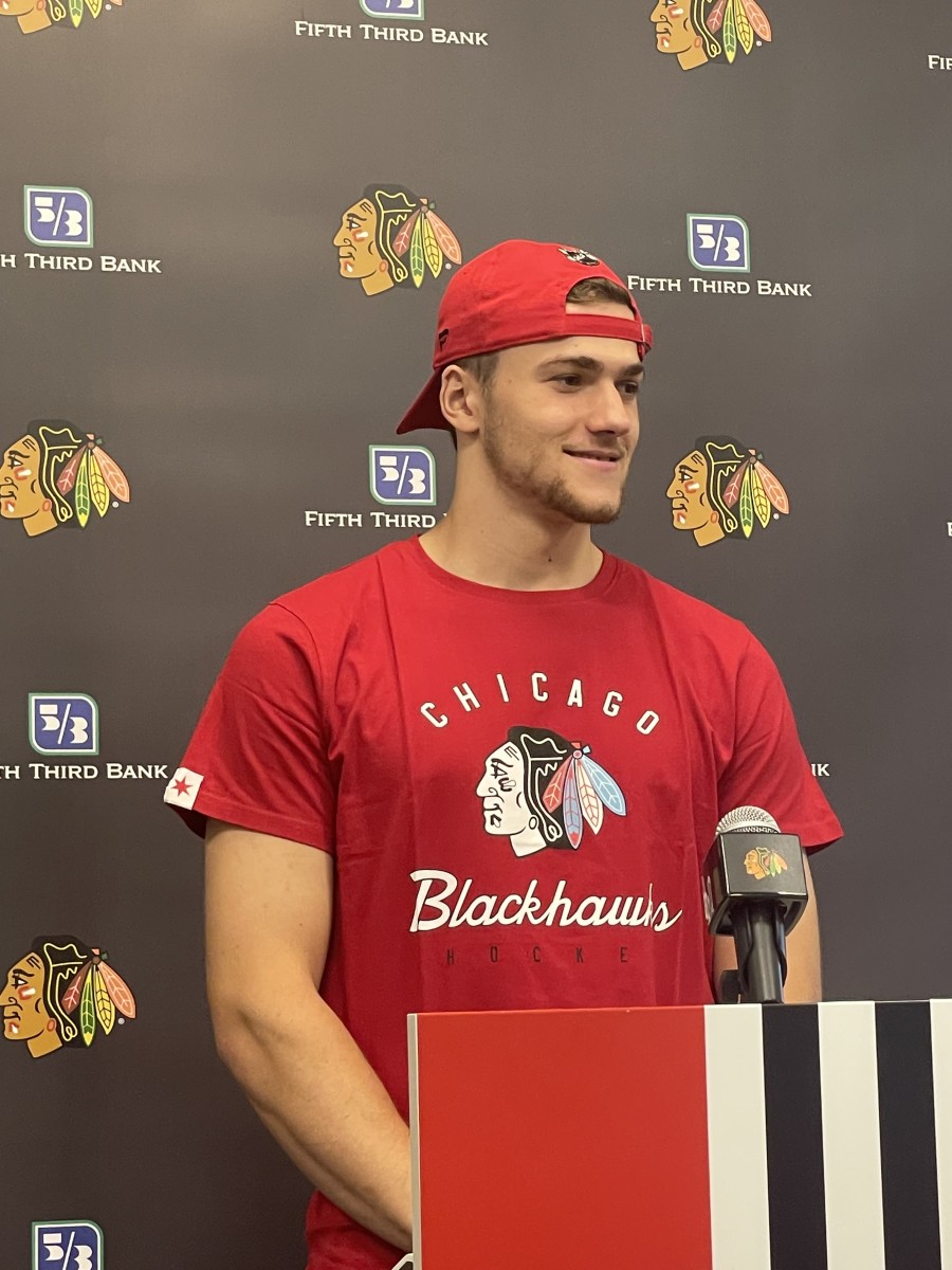 Blackhawks Prospect Development Camp Highlight? Fifth-Round Pick Marcel ...