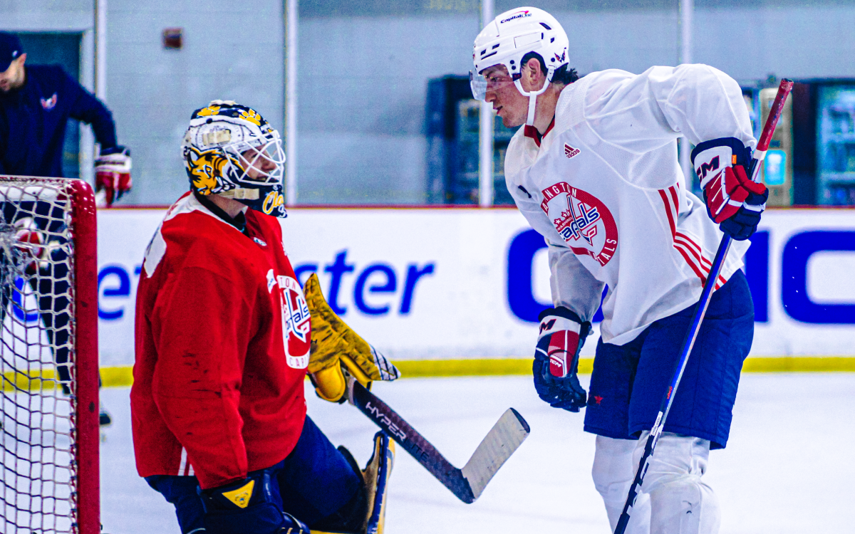 Playing The Hits Top Scenes From Capitals Development Camp So Far