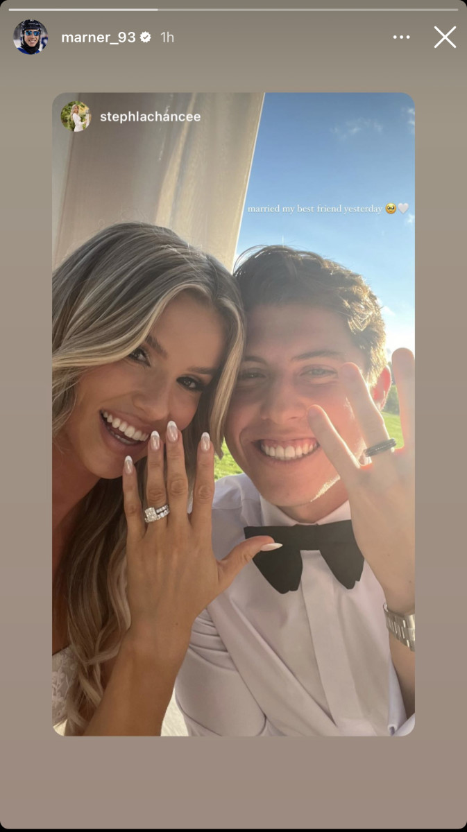 Former And Current Maple Leafs Party As Mitch Marner Marries Long-Time ...