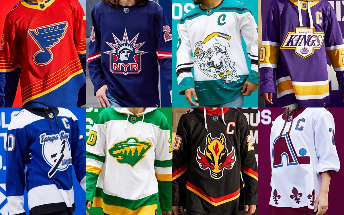 NHL Reverse Retro jerseys for 2022-23 season