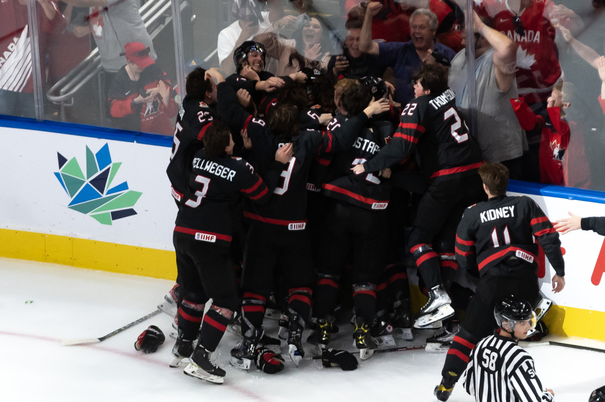 Canada Beats Finland To Win Gold At 2022 World Junior Championship 