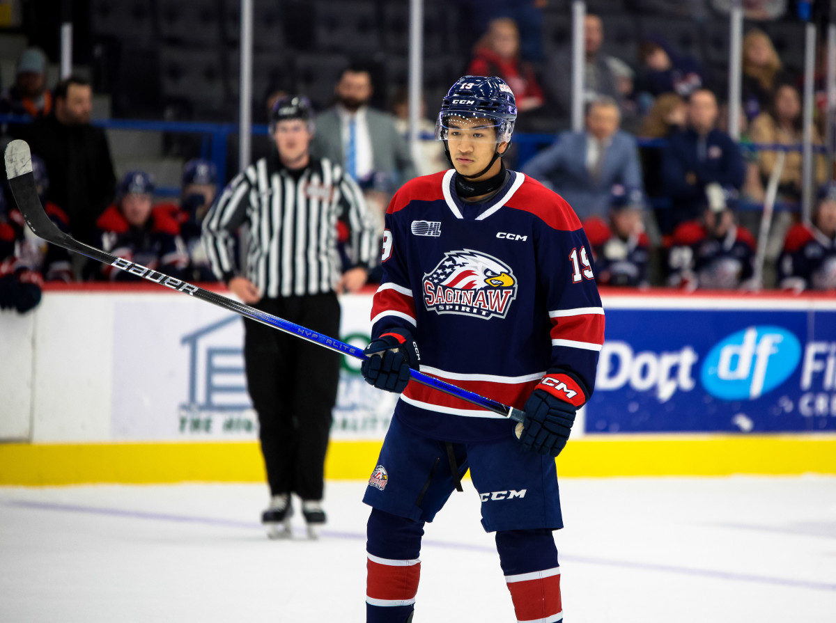 Zayne Parekh Makes Saginaw Spirit History With Most Goals As A Spirit ...