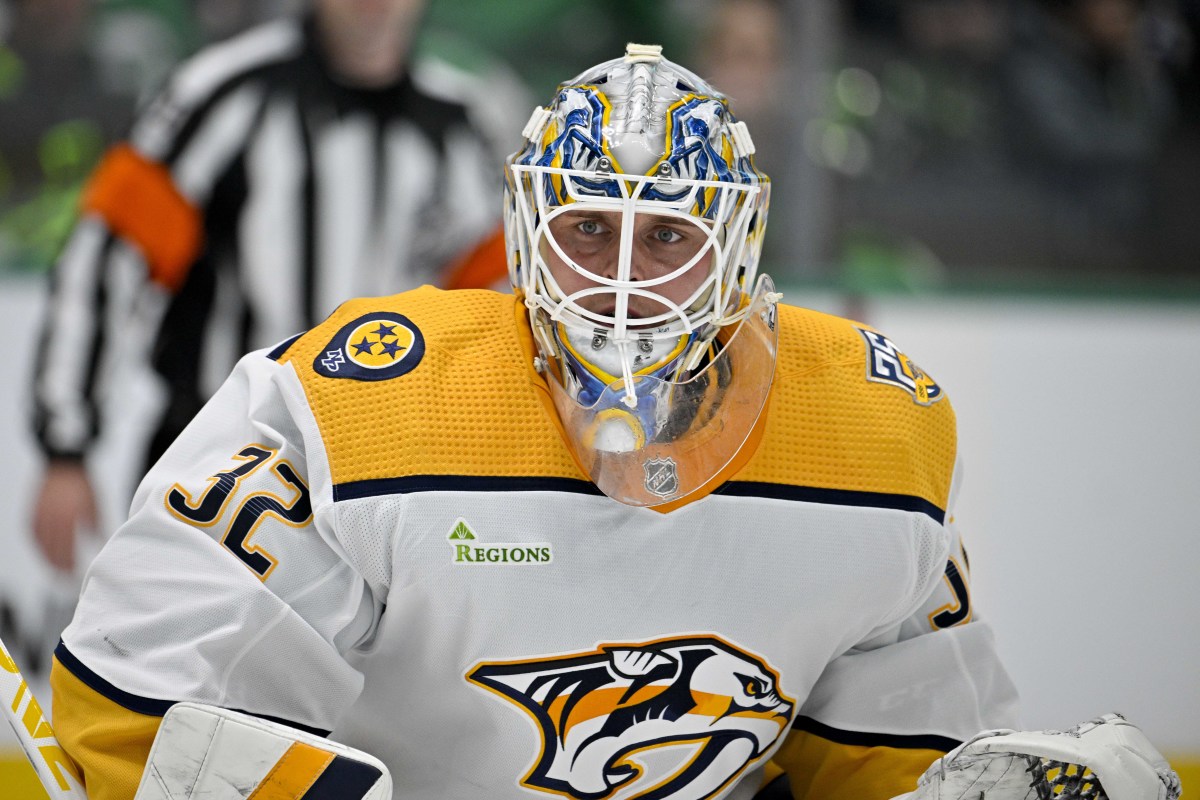 Five Quick Questions with Kevin Lankinen - The Hockey News Nashville  Predators News, Analysis and More