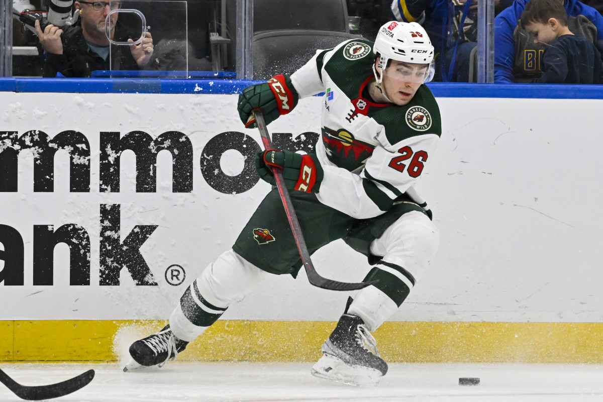 Connor Dewar returns to Wild lineup tonight - The Hockey News Minnesota ...