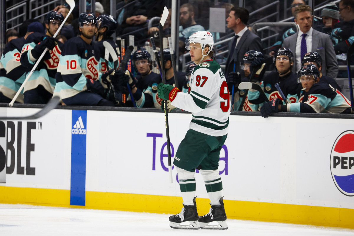 Wild's Kaprizov earns NHL first star of the week - The Hockey News ...