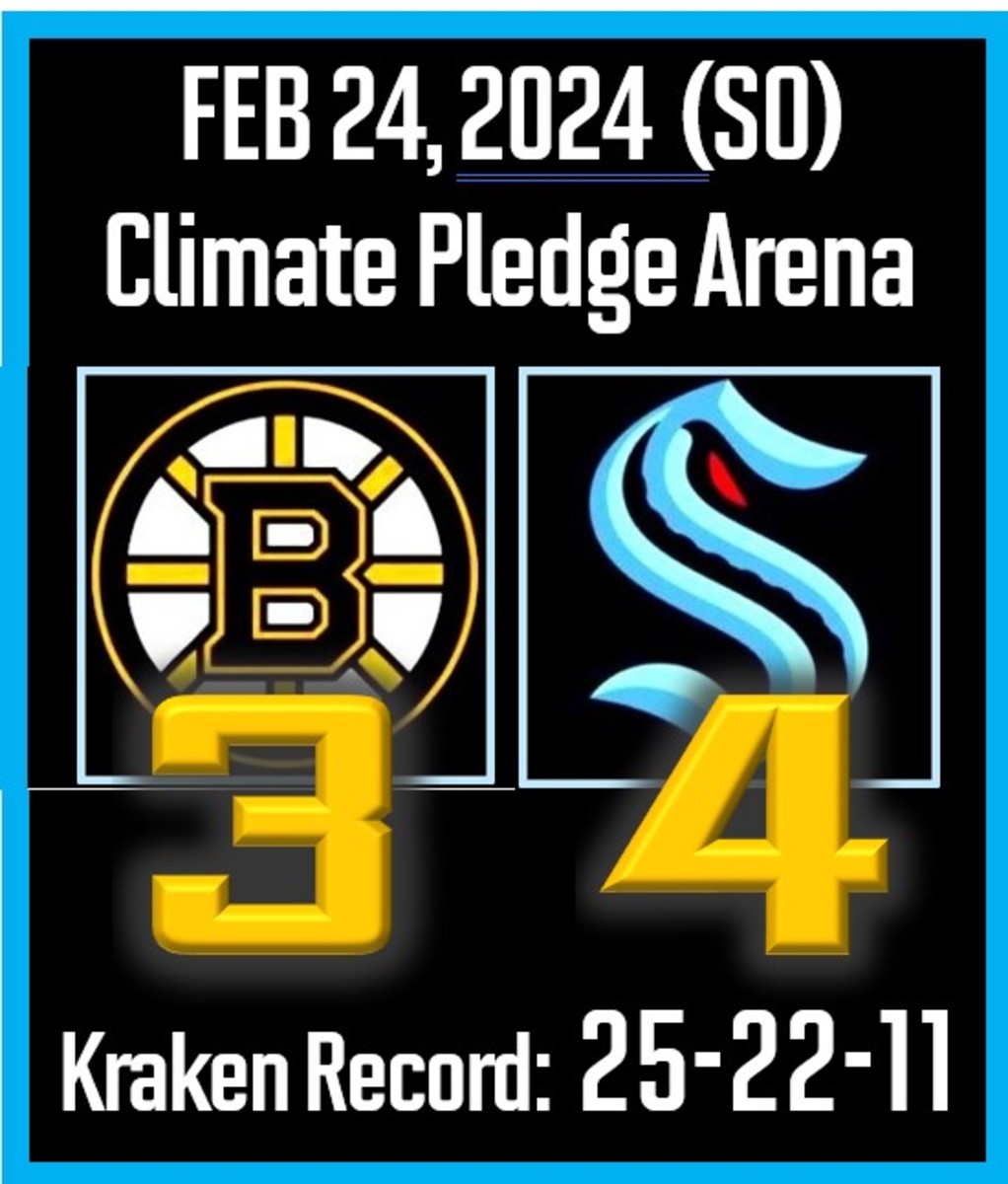 3rd Period Of Kraken-Bruins Caused Confusion On Benches, In Press Box ...