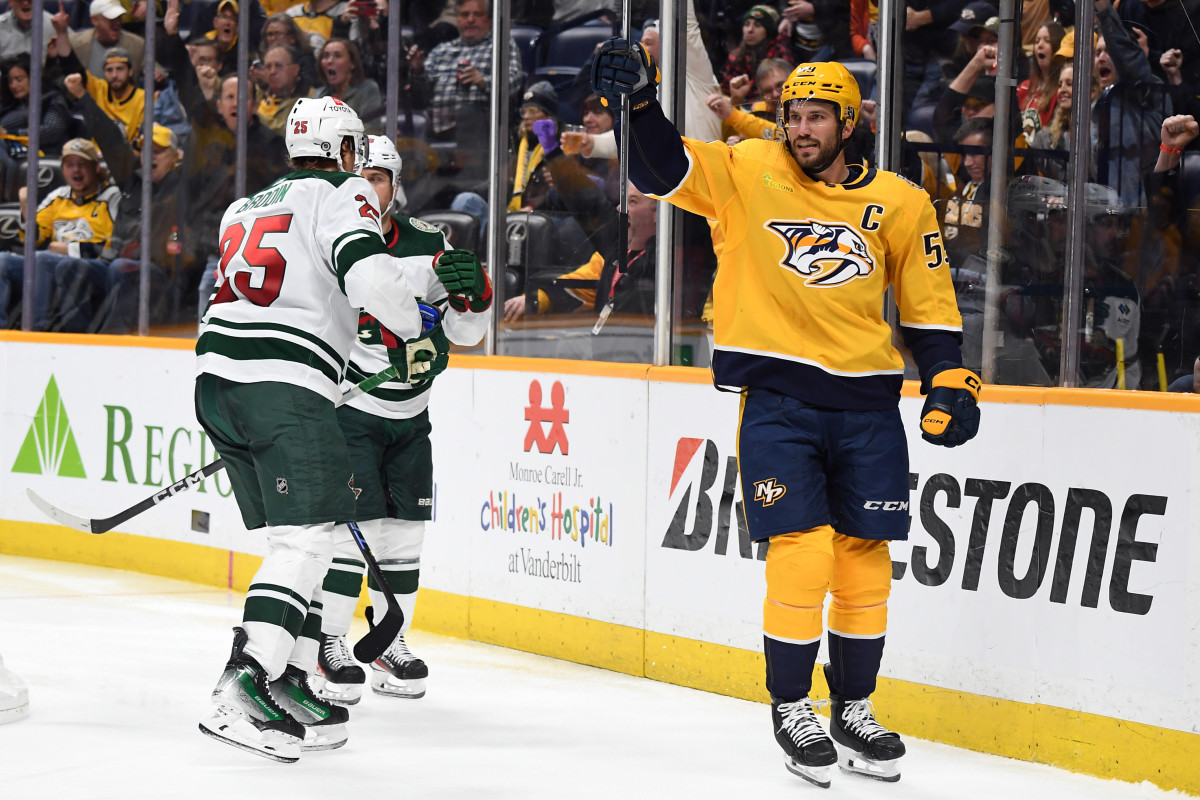 Josi Reaches 20 Goal Mark for 2nd Time, Joins Exclusive Group - The ...