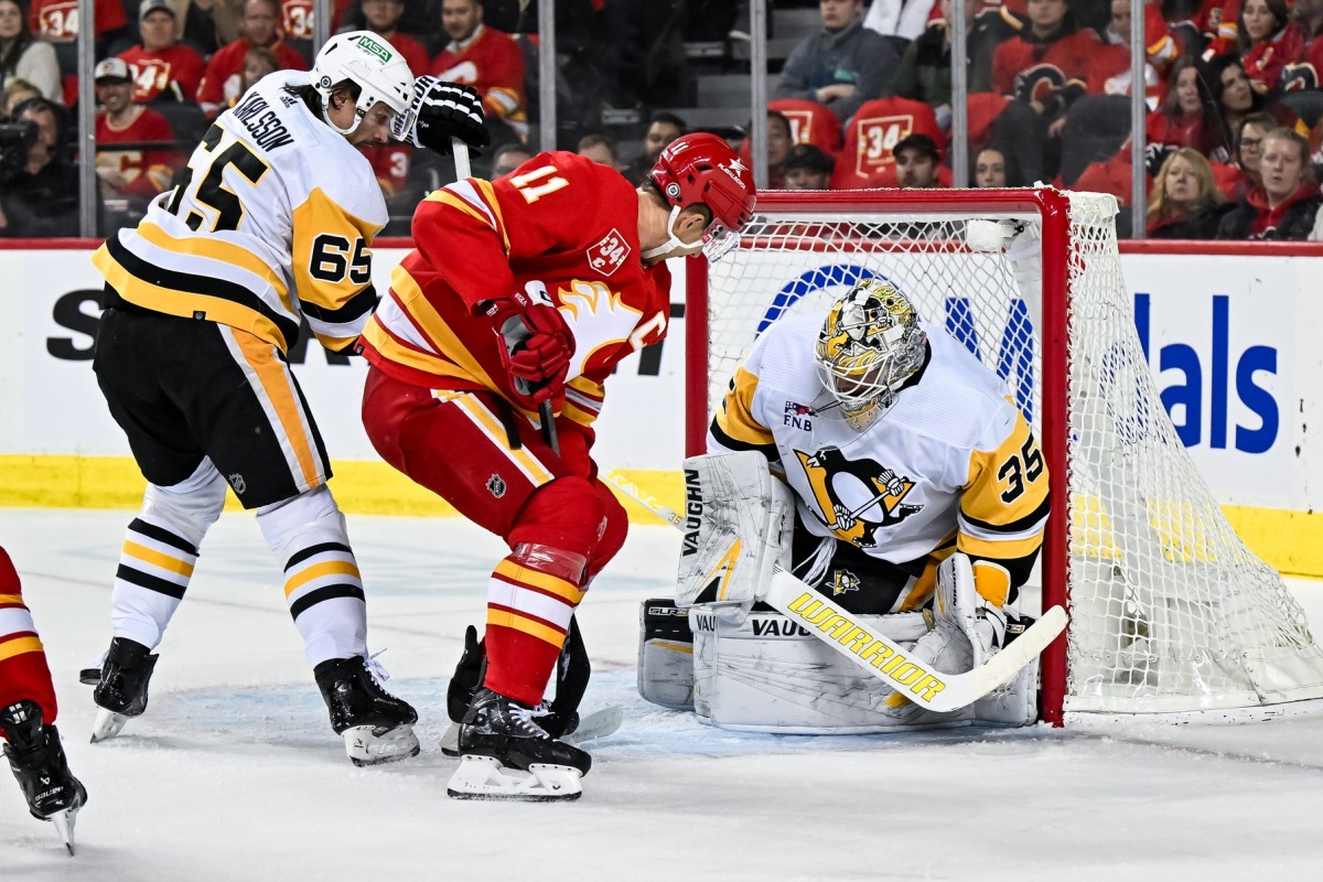 Pittsburgh Penguins Blow Late Lead in Meltdown Against Calgary Flames ...