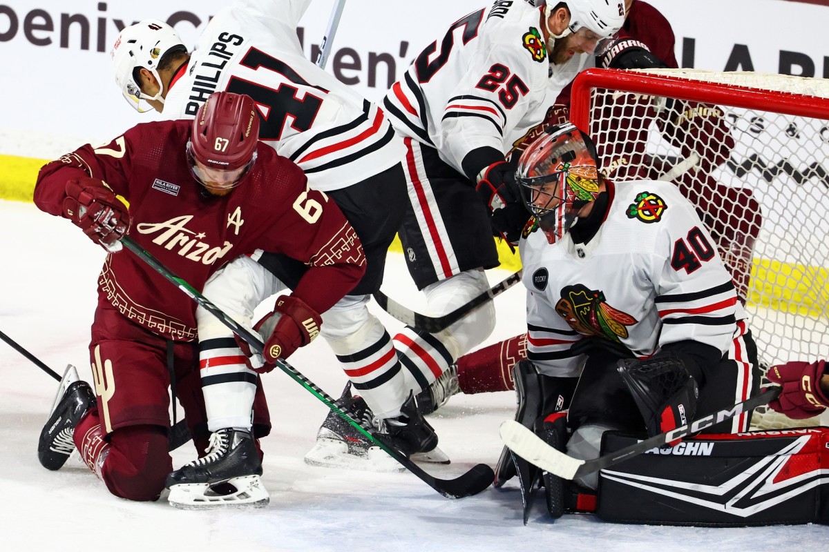 Power-Play Pops: Blackhawks And Connor Bedard Top Coyotes 5-2 To End ...