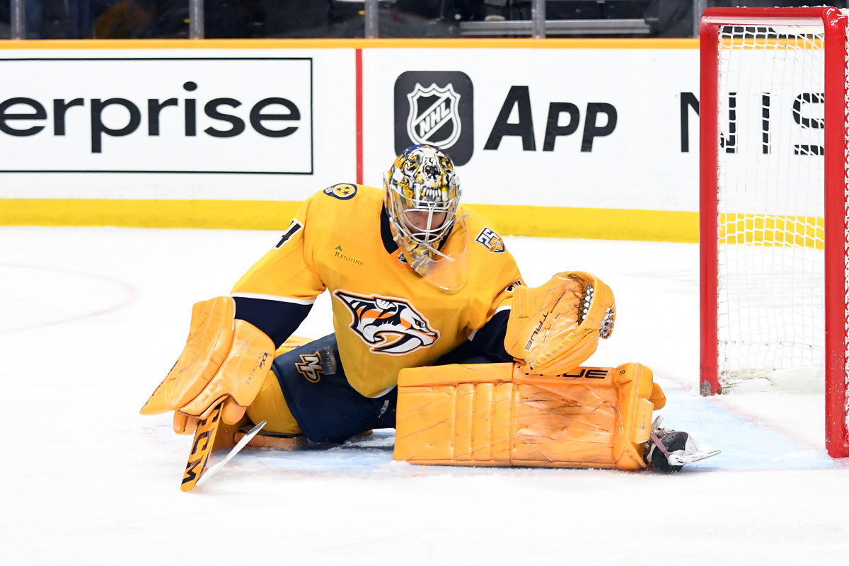 Predators Keep Saros For Now, But All Options Are On The Table - The ...