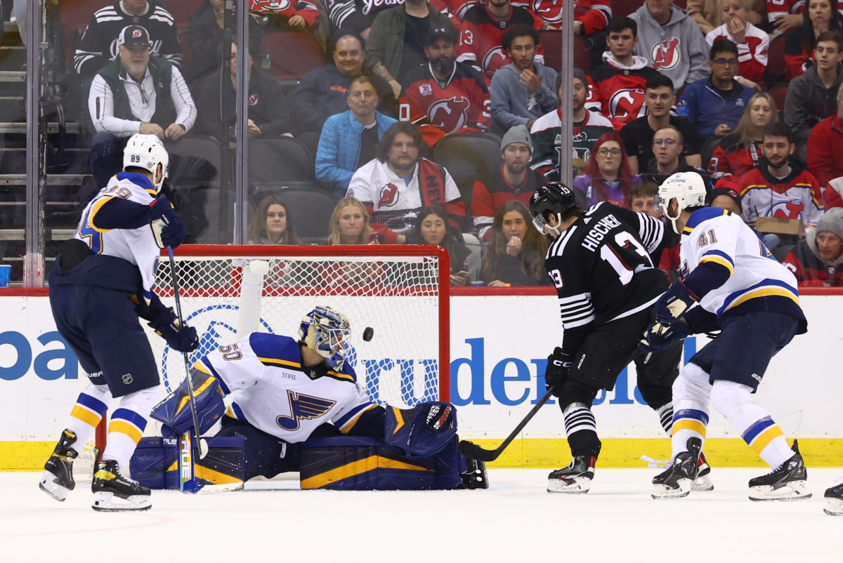 St louis blues shop new jersey devils