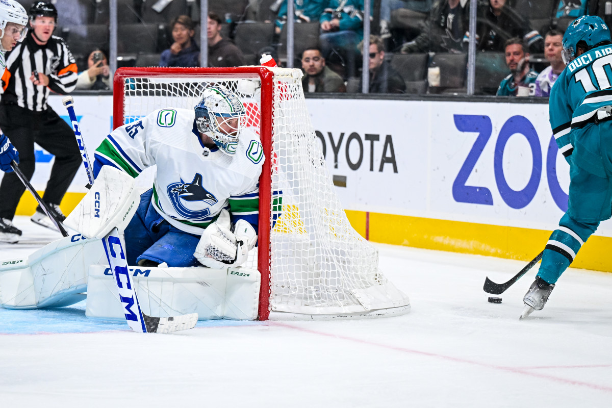 Thatcher Demko Named NHL's 3rd Star Of The Week - The Hockey News ...