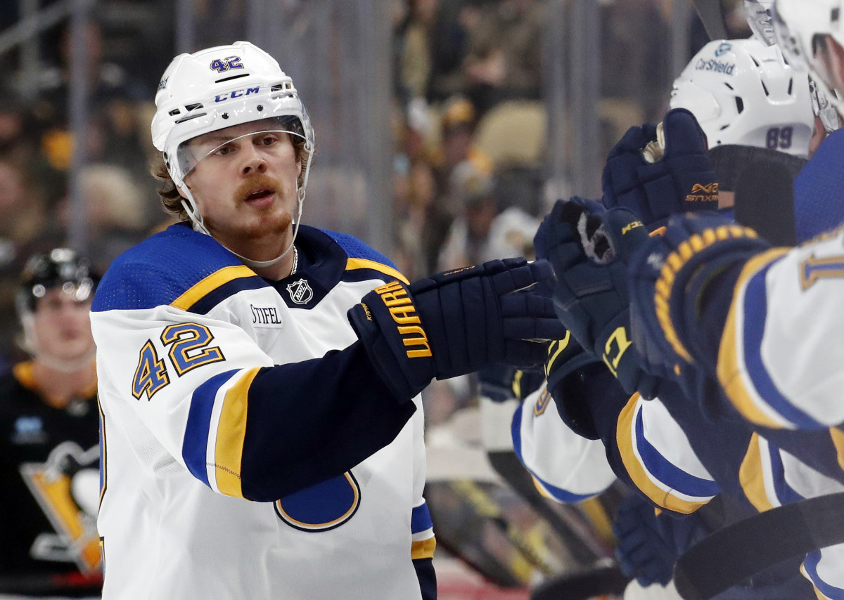 Blues Player Of The Game Vs. Bruins: Kasperi Kapanen - The Hockey News ...