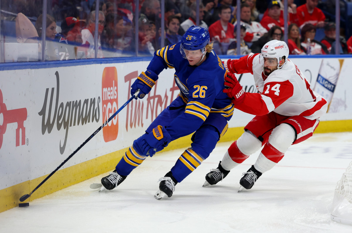 With Differing Rebuild Priorities Red Wings and Sabres Attempting