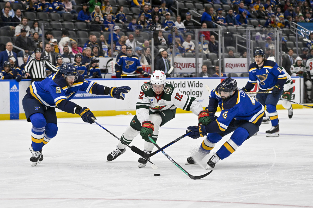 Wild vs Blues Line Combinations The Hockey News Minnesota Wild News