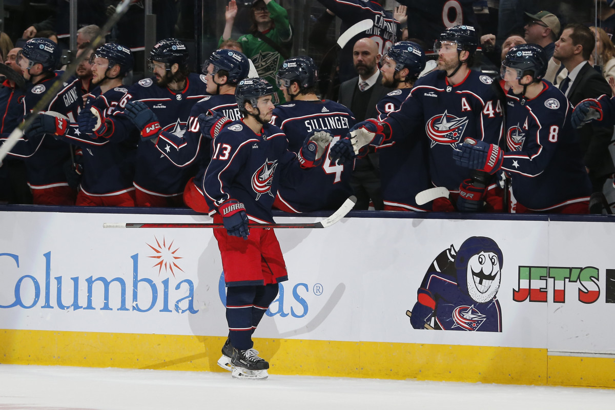 Alex Nylander Continues To Impress As Blue Jackets Win Despite Being ...